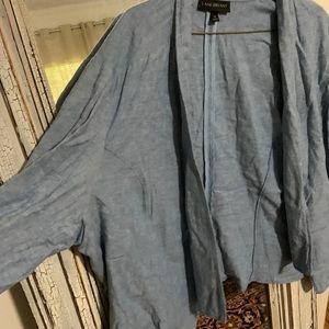 Chambray linen jacket